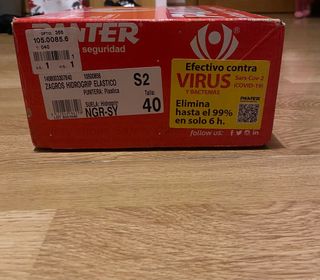 Calzado de seguridad PANTER negro