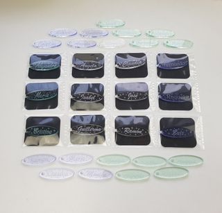 Marcasitios metacrilato personalizado llavero