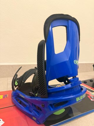 Fijación izquierda NUEVA alta gama Burton Cartel L