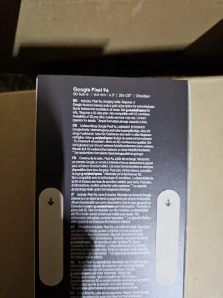 Google Pixel 9a Negro