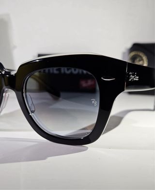 Occhiali Ray Ban State Street Nero Trasparente