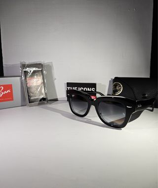 Occhiali Ray Ban State Street Nero Trasparente