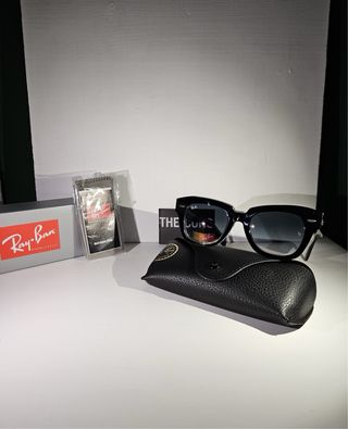 Occhiali Ray Ban State Street Nero Trasparente