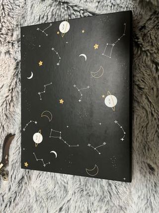 Agenda organizador de notas mapa estelar