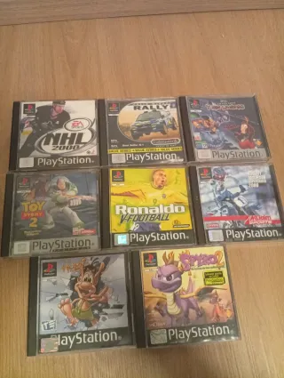 Lote 8 Videojuegos PlayStation 1