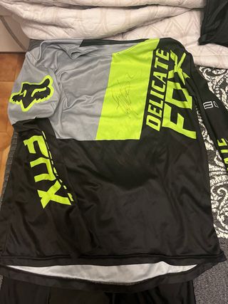 Traje Fox firmado para ciclismo/moto