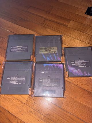 Lote 5 Juegos NES Kung Fu, Shadowgate, TMNT