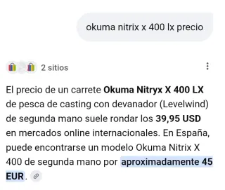 Okuma Nitryx X-400LX