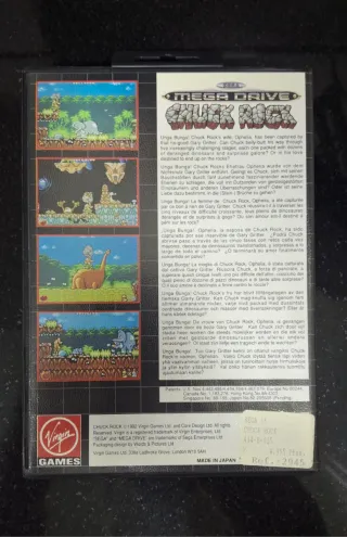 Chuck Rock Mega Drive