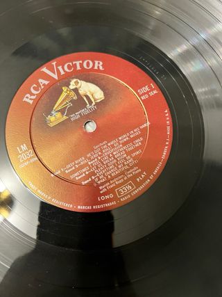 Vinilo Marian Anderson Spirituals RCA Victor