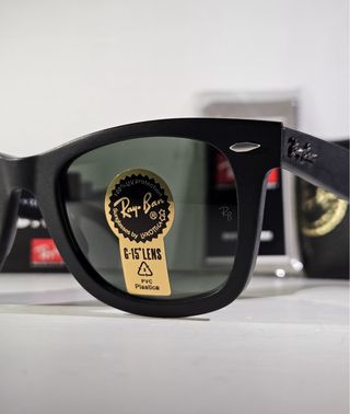 Occhiali Ray Ban Wayfarer Nero Matto