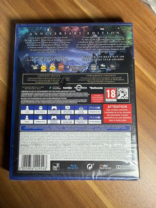 PRECINTADO - The Elder Scrolls V : Anniversary PS4