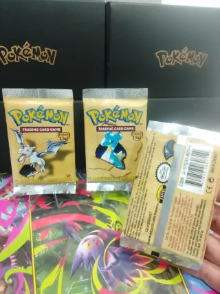 Sobres Pokémon Fossil Sellados (x3) precio por 1