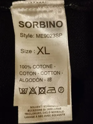 Gilet Sorbino uomo XL cotone