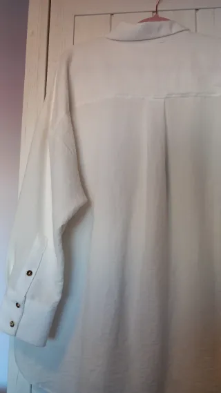 Blusa Blanca Manga Larga Encuentro