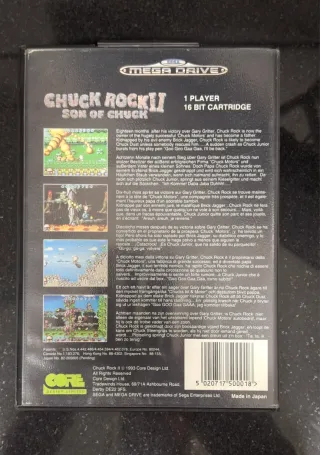 Chuck Rock II Mega Drive
