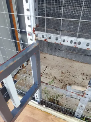 Pajarera Loros Dividida 2 Compartimentos