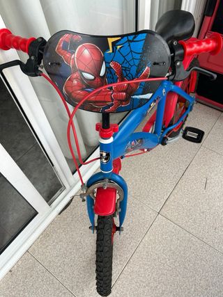 Bicicleta infantil Spiderman