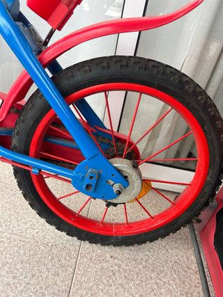 Bicicleta infantil Spiderman