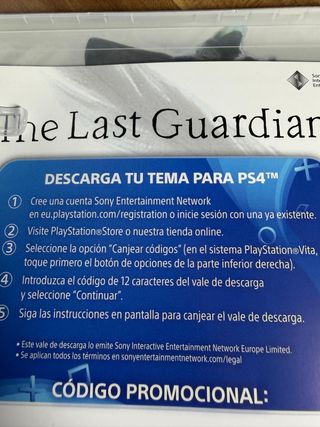 🇪🇸 The Last Guardian Edición Plus para PS4