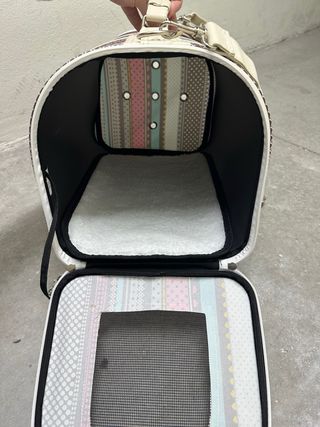 Maletín transporte perro/gato hasta 5kg
