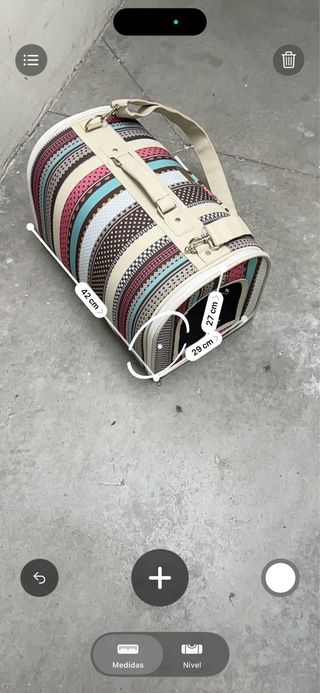 Maletín transporte perro/gato hasta 5kg