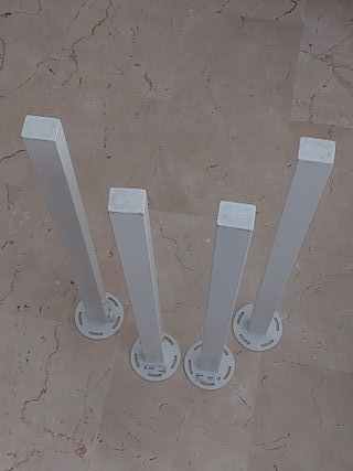 Patas Mesa Ikea Godvin Blancas (4uds)