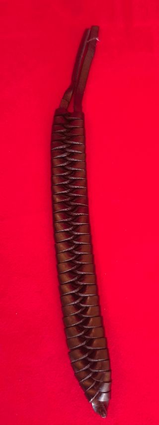 Pulsera cuero trenzada