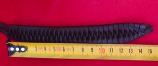 Pulsera cuero trenzada