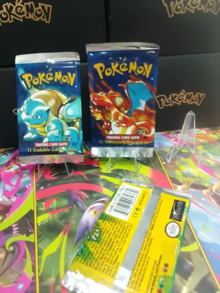Sobres Pokémon Base Set Inglés Sellados