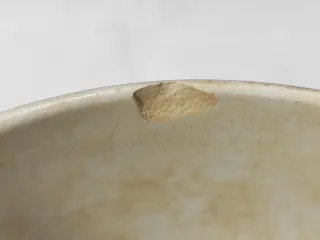 Taza antigua TANAGRA, con sellos de registro