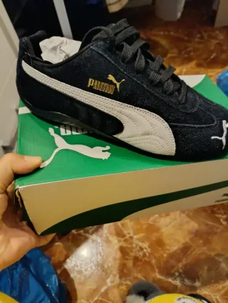 Zapatillas Puma Negras y Blancas