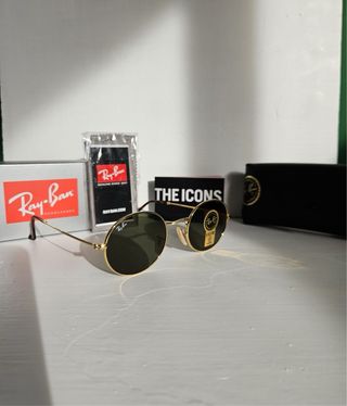 Occhiali Ray-Ban Oval Oro