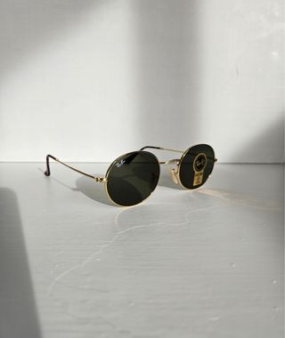 Occhiali Ray-Ban Oval Oro