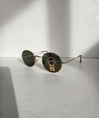 Occhiali Ray-Ban Oval Oro