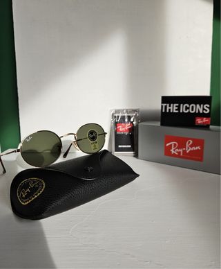 Occhiali Ray-Ban Oval Oro