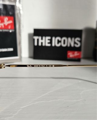 Occhiali Ray-Ban Oval Oro