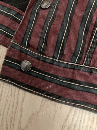 Cazadora vaquera Pull&Bear rayas S