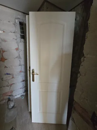 6 Puertas Blancas de Interior