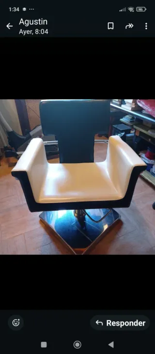 Sillón de peluquería