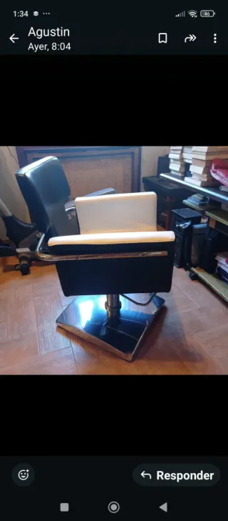 Sillón de peluquería