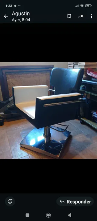 Sillón de peluquería