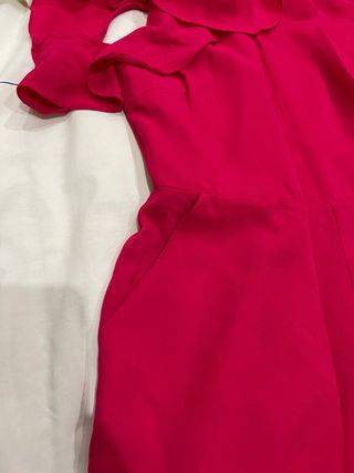 Mono Adelyn Rae volantes rosa Talla M