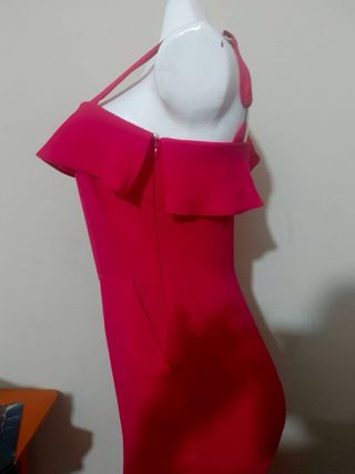 Mono Adelyn Rae volantes rosa Talla M