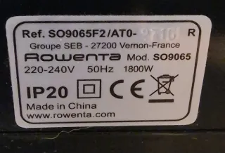 Calefactor Rowenta Mini Excel Eco Safe 1800W