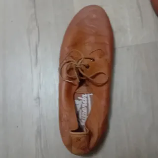 Zapatos planos de piel marrones marca Superdry