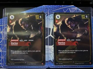 2x Darius Trifarian para Carlos