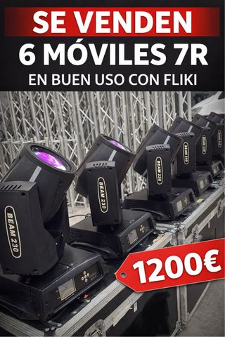 6 Cabezas Móviles 7R