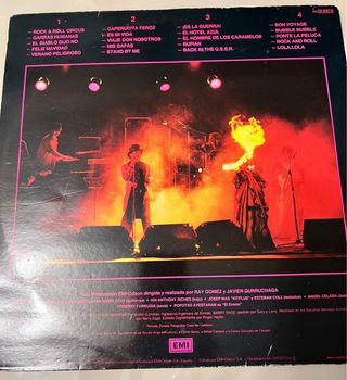 Vinilo Rock & Bolt Circus Orquesta Mondragón