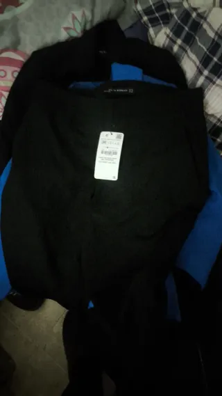 Cazadora negra mujer